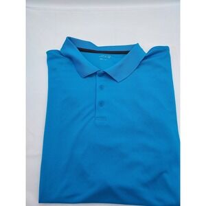 BCG Men's Polo Gold Shirt Size 2XL Blue  Color‎  Wicking Material